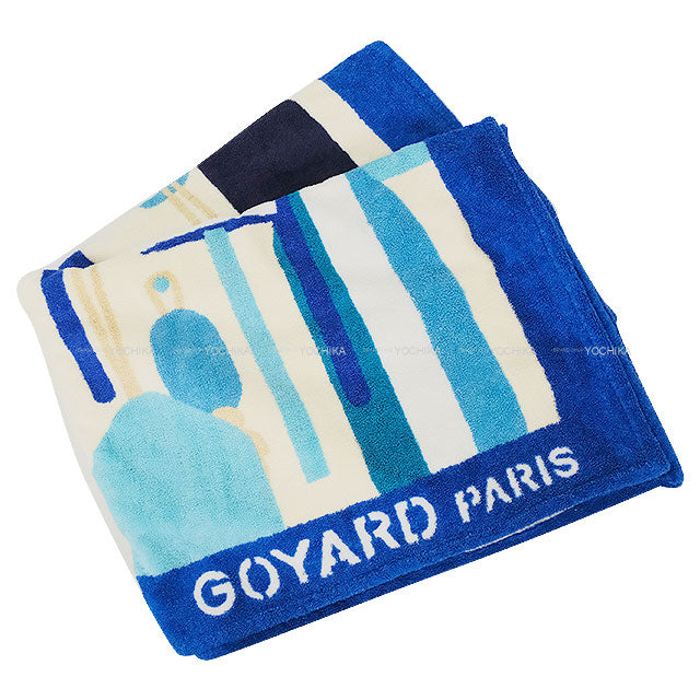 2024 Limited Edition GOYARD Shoulder bag SAINT LOUI GM Barry's Beach Towel Turquoise PVC coated canvas[EXCELLENT][Authentic]