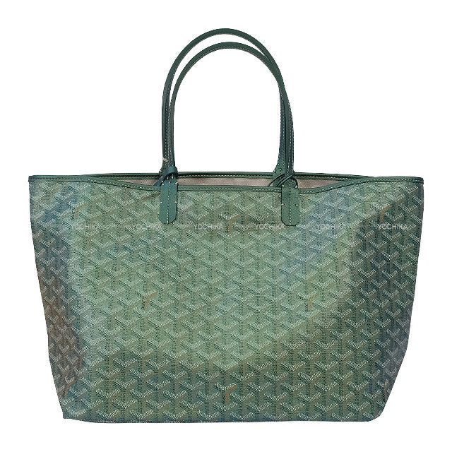 GOYARD Shoulder bag SAINT LOUI PM+CROC Goyardine Pearl Green PVC coated canvas[BRAND NEW][Authentic]