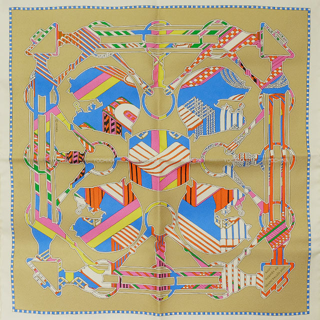 2025 Paris Limited Edition HERMES scarf Carre 45 Gavroche SO HERMES Multicolor Silk100%[BRAND NEW][Authentic]