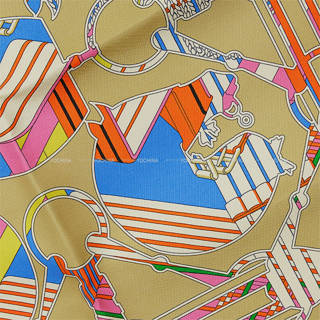 2025 Paris Limited Edition HERMES scarf Carre 45 Gavroche SO HERMES Multicolor Silk100%[BRAND NEW][Authentic]