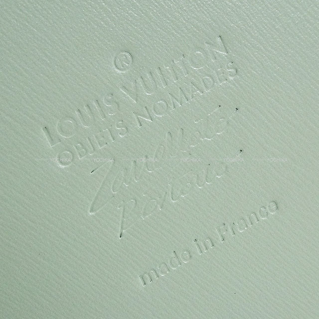 [Pre-loved] LOUIS VUITTON Lanterne By Zanellato and BortottoPistachio Green Cow Leather R97252[LIKE NEW][Authentic]