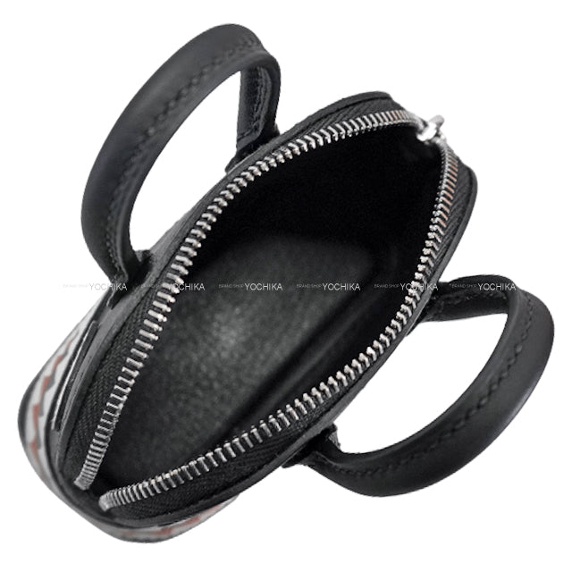 HERMES bag charm Bolide Shark Noir (Black) Veau Swift Stamp K[BRAND NEW][Authentic]