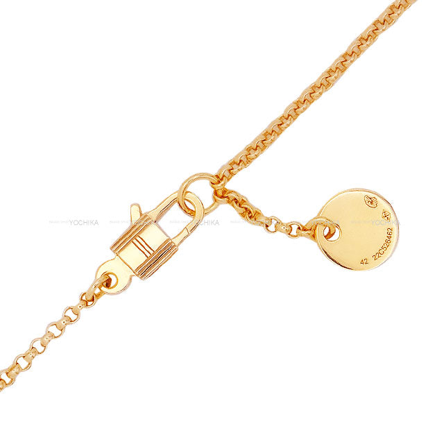 [Pre-loved] HERMES necklace Clou d’H K18PG[LIKE NEW][Authentic]