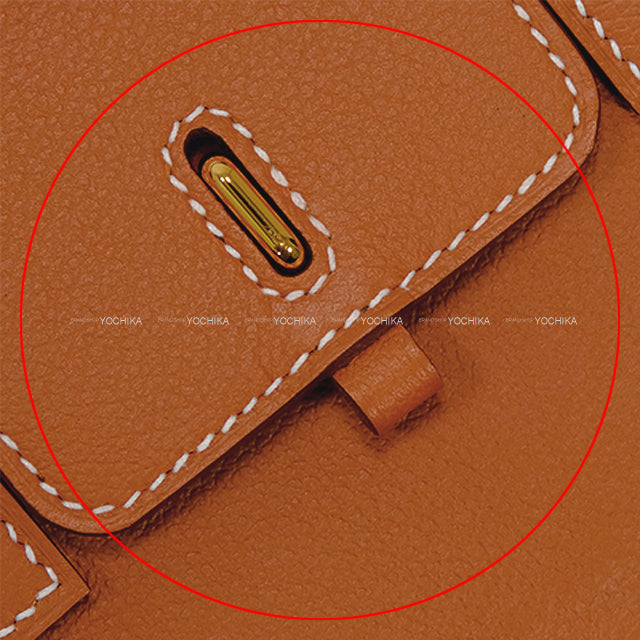 HERMES Handbag NEW DRAG 2 22 Gold Evercolor Gold HW Stamp W[EXCELLENT][Authentic]