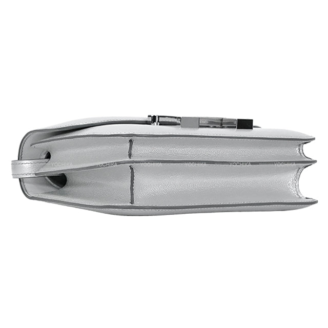 HERMES Shoulder bag Constance 3 18 Miroir Argente (Metallic Silver) Chevre Mysore Silver HW Stamp K[BRAND NEW][Authentic]