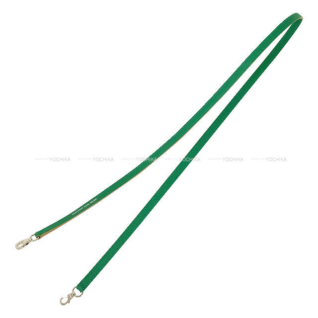 HERMES Shoulder bag Kelly mini 2 Kelly20 Tricolor Jaune Milton/Vert Fizz/Vert Vertigo Veau Epsom Silver HW Stamp W[EXCELLENT][Authentic]