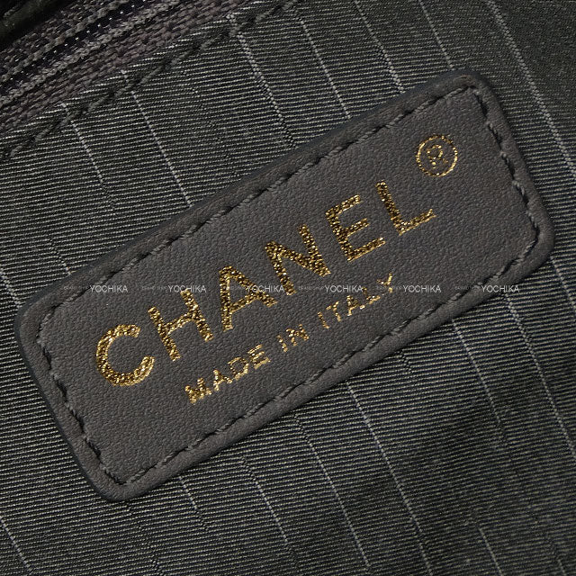 [Pre-loved] CHANEL Shoulder bag Westminster Pearl Chain Noir (Black) Lambskin Champagne Gold HW A39011[USED SA][Authentic]