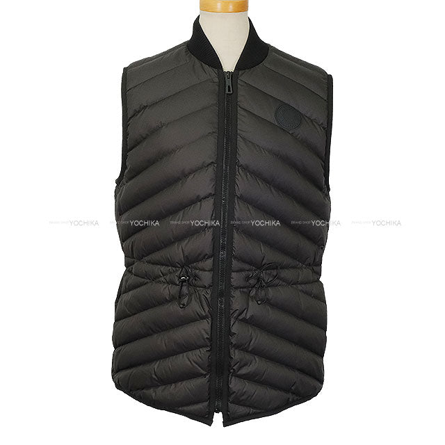 [Pre-loved] HERMES Down vest Clou de Selle Patch Noir (Black) Down/Feather #38 3H0156DA[LIKE NEW][Authentic]