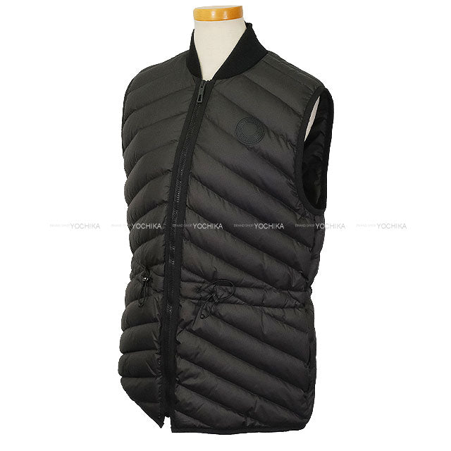 [Pre-loved] HERMES Down vest Clou de Selle Patch Noir (Black) Down/Feather #38 3H0156DA[LIKE NEW][Authentic]