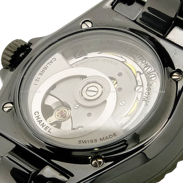 [Pre-loved] CHANEL Watches J12 Couture 38mm Noir (Black) Ceramic H9762[USED A][Authentic]