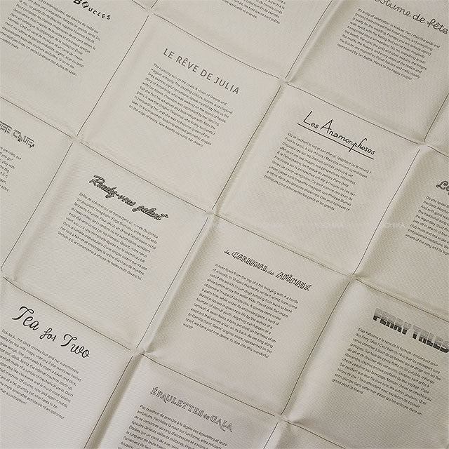 2023 HERMES scarf Years Gift Carre 60 Double Face Robo Cabal Grey/Blanc (White) Silk100%[EXCELLENT][Authentic]