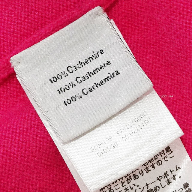 [Pre-loved] HERMES Hooded sweatshirt Knit Sur mesure Custom order Pink Cashmere[LIKE NEW][Authentic]