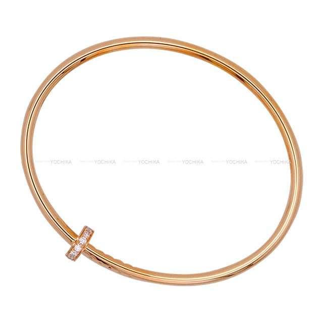 [Pre-loved] CARTIER bracelet Juste un Clou Small Pink Gold K18PG/Diamond B6065817[LIKE NEW][Authentic]