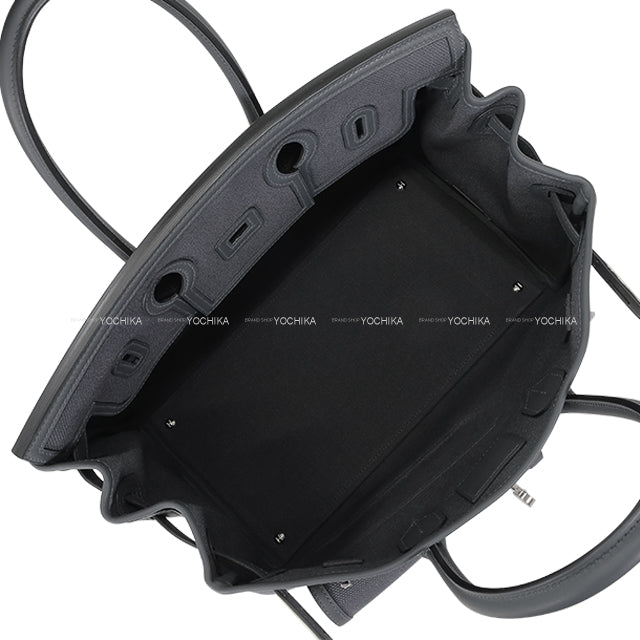 HERMES Handbag Birkin35 Cargo Pockets Gris Misty Toile H/Veau Swift Silver HW Stamp K[BRAND NEW][Authentic]