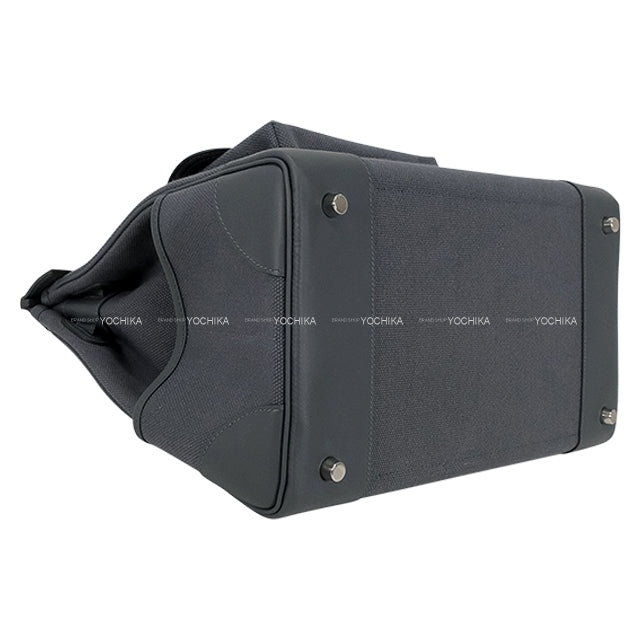 HERMES Handbag Birkin35 Cargo Pockets Gris Misty Toile H/Veau Swift Silver HW Stamp K[BRAND NEW][Authentic]