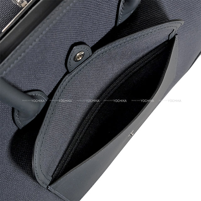 HERMES Handbag Birkin35 Cargo Pockets Gris Misty Toile H/Veau Swift Silver HW Stamp K[BRAND NEW][Authentic]