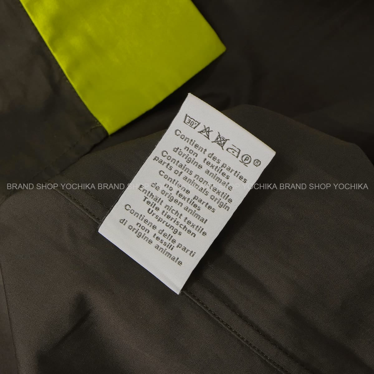 HERMES Long sleeve shirt Men’s Over Grey Cotton100% #42[EXCELLENT][Authentic]