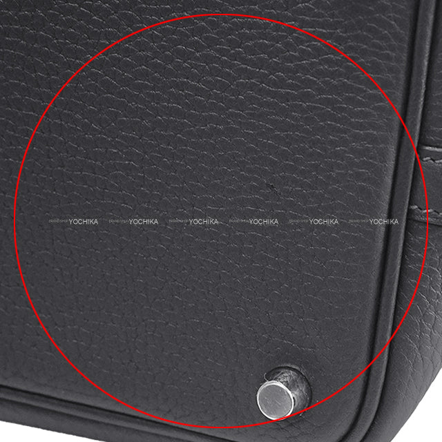 HERMES Handbag Picotin Lock 18 PM Caban Taurillon Clemence Silver HW Stamp K[EXCELLENT][Authentic]