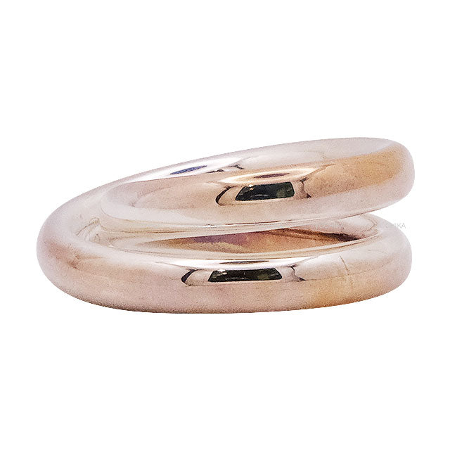 HERMES ring Vertige Silver Silver925 (SV925 Ag925) #51 Silver HW[EXCELLENT][Authentic]