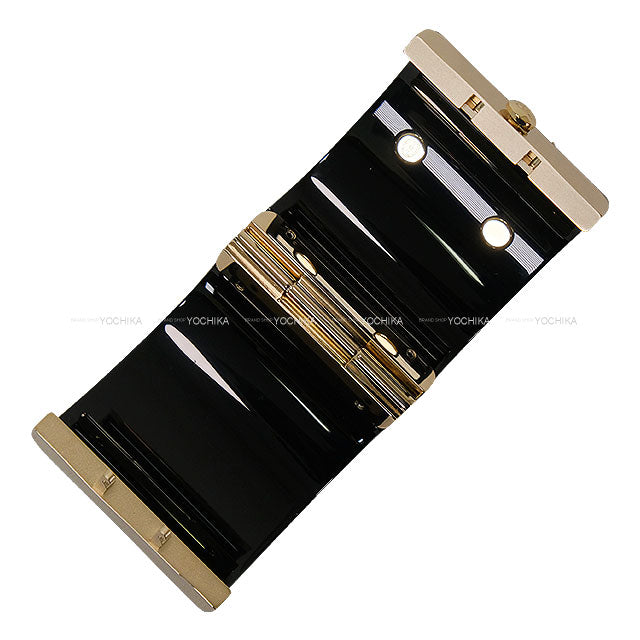CHANEL bangle COCO mark Star rhinestone Noir (Black) Champagne Gold HW[BRAND NEW][Authentic]
