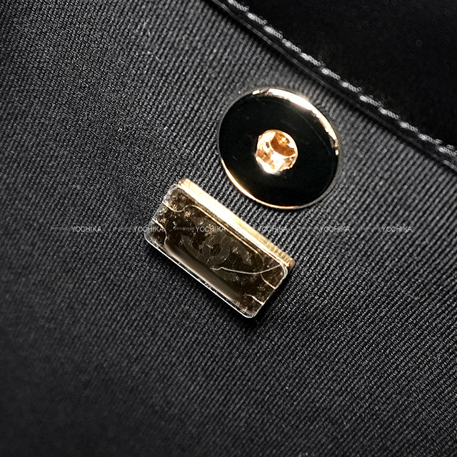 [Pre-loved] CHANEL Backpack/daypack/Ruck sack Matelasse Duma COCO Mark Noir (Black) Lambskin Champagne Gold HW AS2908[LIKE NEW][Authentic]