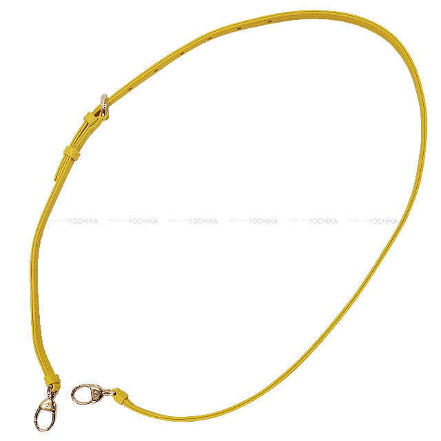 Christian Dior Shoulder bag Lady Dior micro Yellow Cannage Lambskin Champagne Gold HW S0856ONGE[BRAND NEW][Authentic]