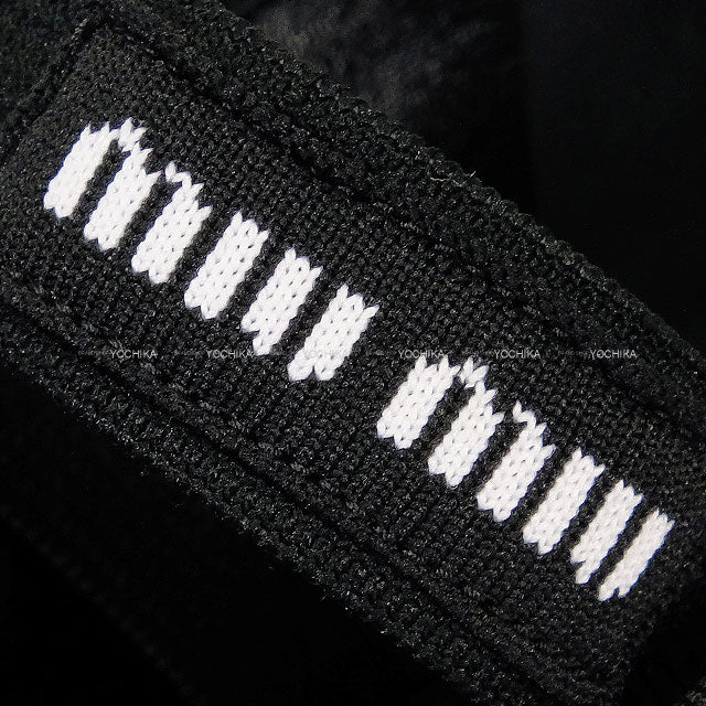 Miu Miu ballet shoes(flat shoes) Ballerina with Logo Band Noir (Black) Silk Viscose #38 5F794DQU6F0002[EXCELLENT][Authentic]