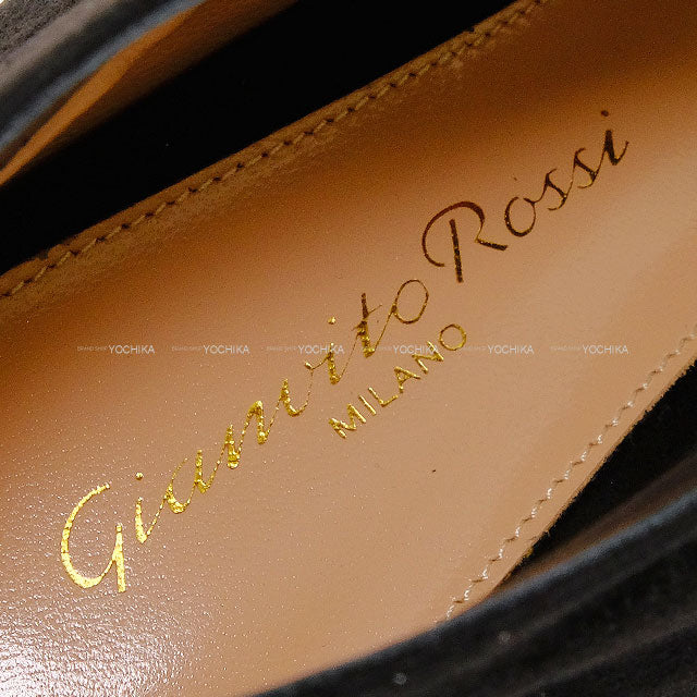 Gianvito Rossi pumps VANIA Noir (Black) Suede #38 G20496[EXCELLENT][Authentic]