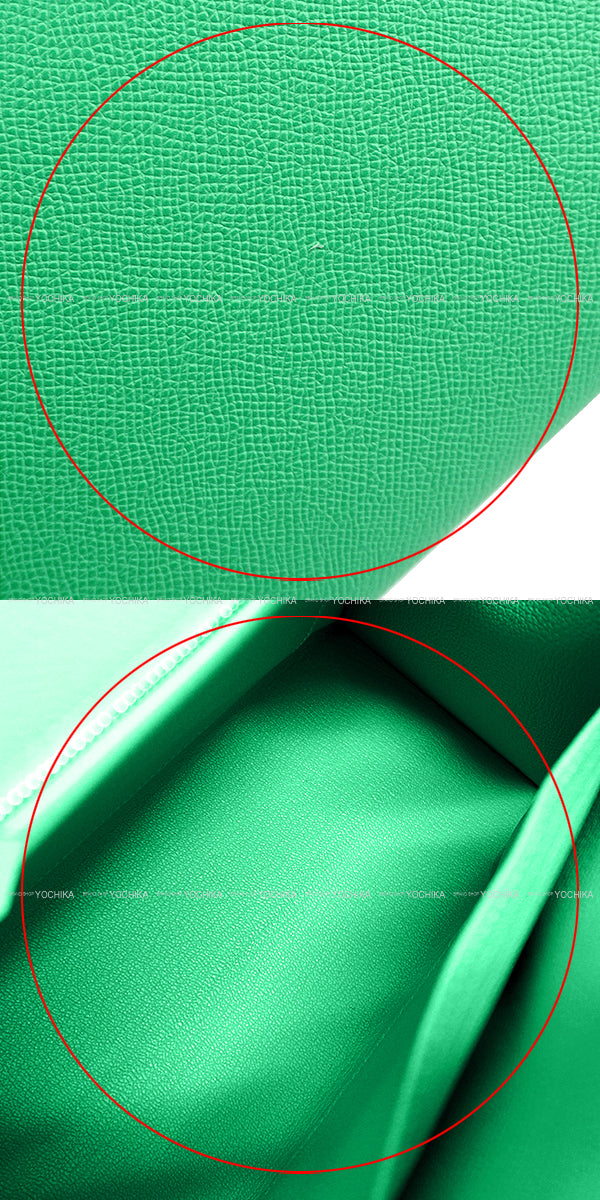 [Pre-loved] HERMES Shoulder bag Kelly25 Sellier Vert comics Veau Epsom Silver HW Stamp B[LIKE NEW][Authentic]