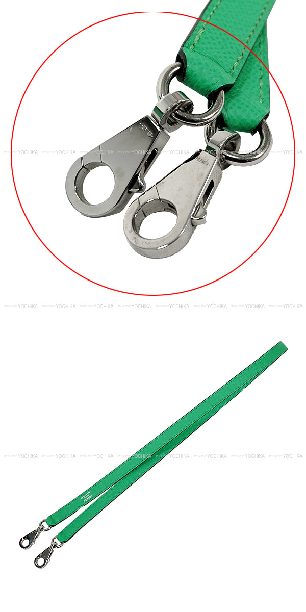 [Pre-loved] HERMES Shoulder bag Kelly25 Sellier Vert comics Veau Epsom Silver HW Stamp B[LIKE NEW][Authentic]