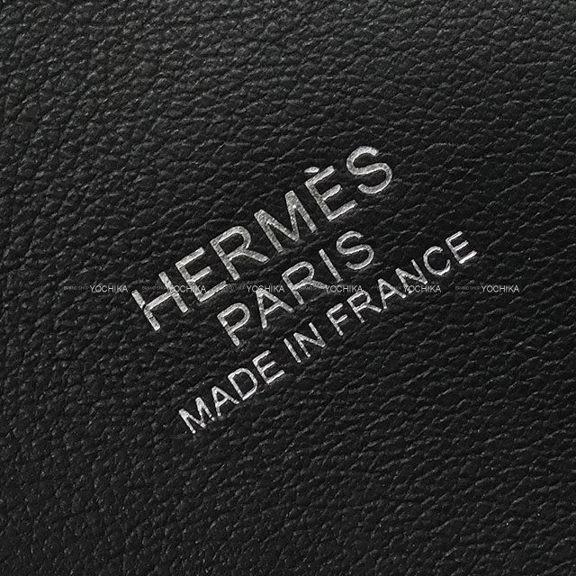 [Pre-loved] HERMES Shoulder bag Bolide31 Noir (Black) Taurillon Clemence Silver HW Stamp A[USED A][Authentic]