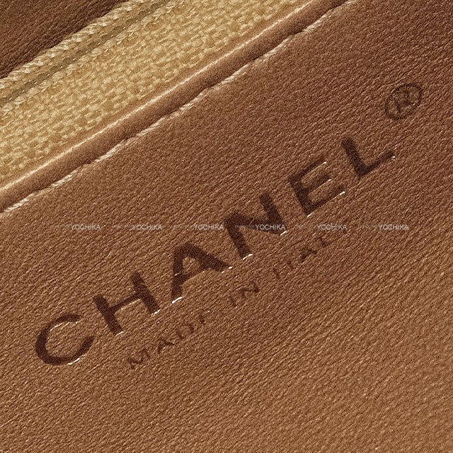 [Pre-loved] CHANEL Shoulder bag Matelasse COCO Mark Pearl Chain Noir (Black) Lambskin Antique Gold HW AS0585[LIKE NEW][Authentic]