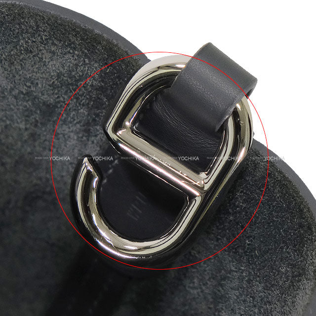 HERMES Handbag In the Loop 18 Ardoise Taurillon Clemence/Veau Swift Silver HW Stamp W[EXCELLENT][Authentic]