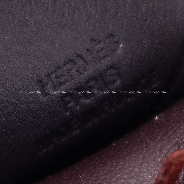 [Pre-loved] HERMES bag charm Rodeo Pegasus PM Rouge Sellier/Noir (Black)/Rouge H Agneau Milo/Veau Swift Stamp B[LIKE NEW][Authentic]