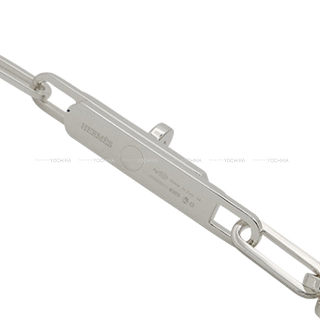 HERMES necklace Kelly Chaine lariat Cadena PM Silver Silver925 (SV925 Ag925)[EXCELLENT][Authentic]