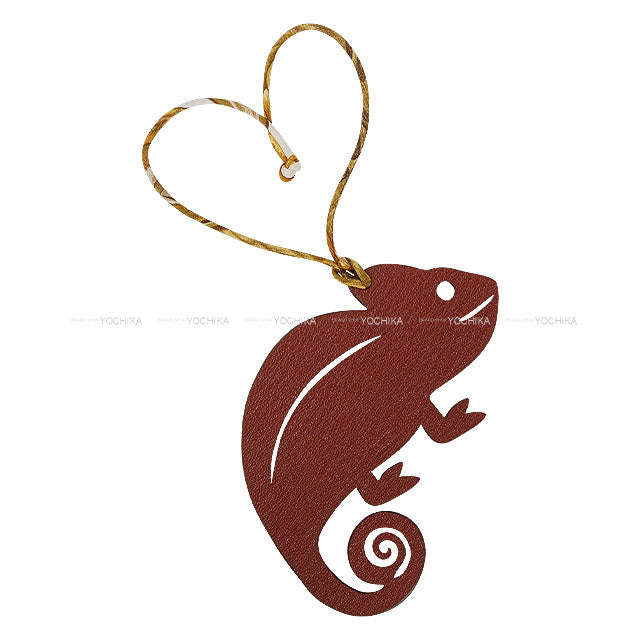 HERMES bag charm Petit H Chameleon Rouge H/Cobalt Veau Togo/Chevre Mysore[BRAND NEW][Authentic]