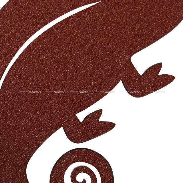 HERMES bag charm Petit H Chameleon Rouge H/Cobalt Veau Togo/Chevre Mysore[BRAND NEW][Authentic]