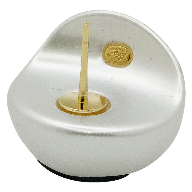 2025SS CHANEL pierced earring COCO mark Pearl Blanc (White)/Noir (Black) Metal Resin ABF364[EXCELLENT][Authentic]