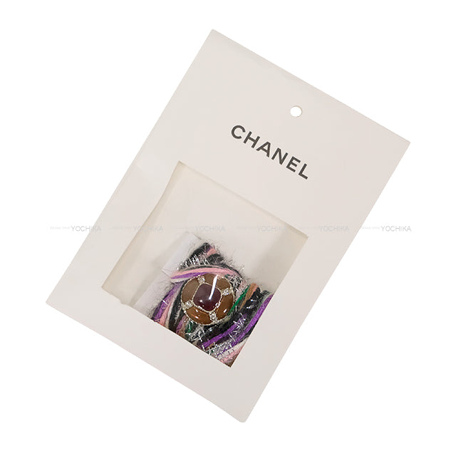 2025-26 COCO NEIGE Collection CHANEL Cardigan Long Sleeve Reindeer Clover Tweed Brown Cashmere #34 P79712[BRAND NEW][Authentic]