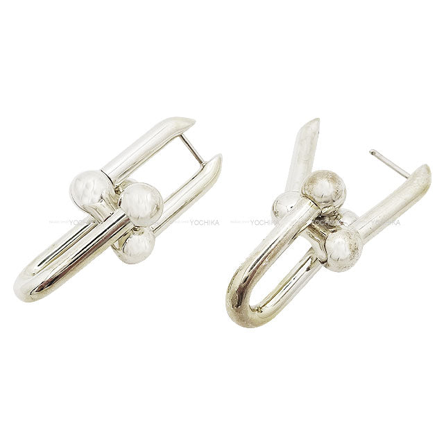 TIFFANY&Co. pierced earring Hardware Large Link Silver Silver925 (SV925 Ag925) Silver HW 68533694[EXCELLENT][Authentic]