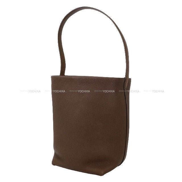 [Pre-loved] The Row Shoulder bag Park Tote Medium N/S Dark Olive Graind Calf(Caviarskin) W1313L[LIKE NEW][Authentic]