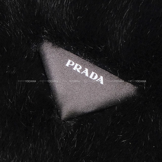 PRADA Plainly colored jacket Ladies Aspen Noir (Black) Polyester #36 PZV008_12DH_F002_S_231[BRAND NEW][Authentic]