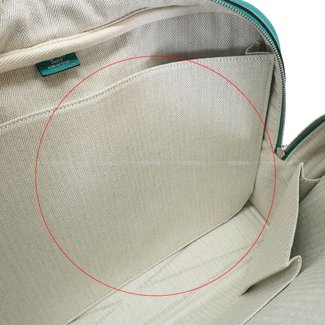 HERMES Handbag Victoria 2 12H Bleu Paon Taurillon Clemence Silver HW Stamp X[EXCELLENT][Authentic]