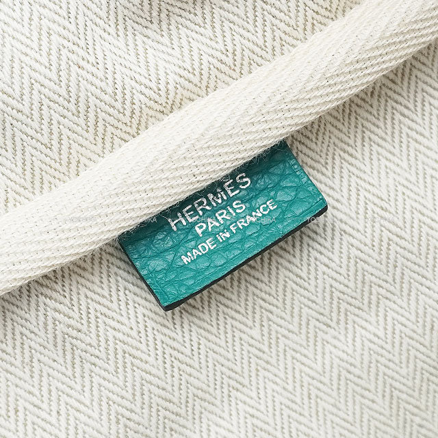 HERMES Handbag Victoria 2 12H Bleu Paon Taurillon Clemence Silver HW Stamp X[EXCELLENT][Authentic]