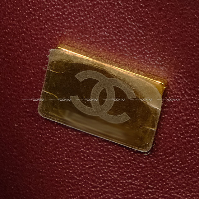 CHANEL Shoulder bag Matelasse 25 W flap Chain Noir (Black) Lambskin Gold HW A01112[EXCELLENT][Authentic]