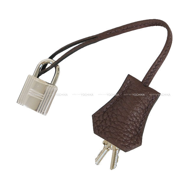 HERMES Shoulder bag Kelly25 Retourne with Bandouliere Rouge Sellier/Rose Confetti Veau Togo Silver HW Stamp K[EXCELLENT][Authentic]