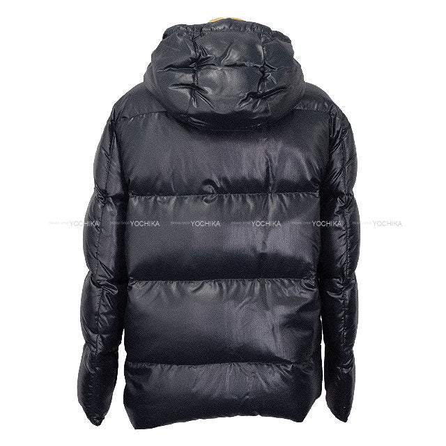 2022AW HERMES Down jacket With Flap Pocket Navy Nylon Down/Polyester/Feather #46[EXCELLENT][Authentic]