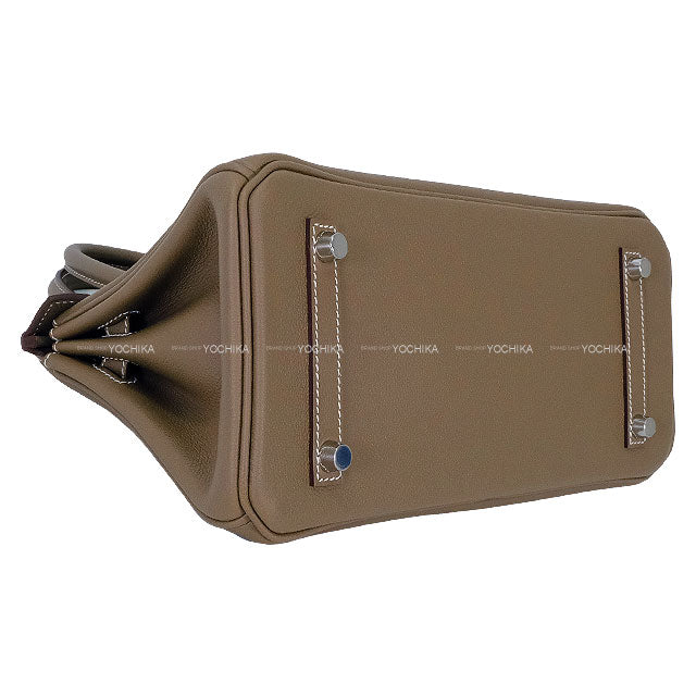 HERMES Shoulder bag Shoulder Birkin29 Etoupe Evercolor Silver HW Stamp W[BRAND NEW][Authentic]