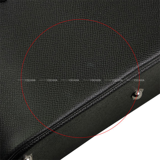 [Pre-loved] HERMES Shoulder bag Bolide1923 25 Noir (Black) Veau Epsom Silver HW Stamp W[LIKE NEW][Authentic]