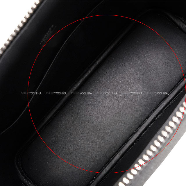 [Pre-loved] HERMES Shoulder bag Bolide1923 25 Noir (Black) Veau Epsom Silver HW Stamp W[LIKE NEW][Authentic]